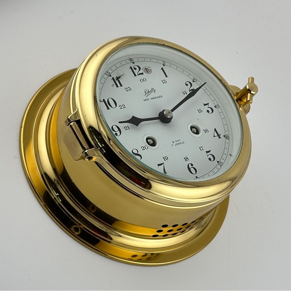 Schatz Midi Mariner Mechanical Ship-strike Clock - Picture 4 of 9